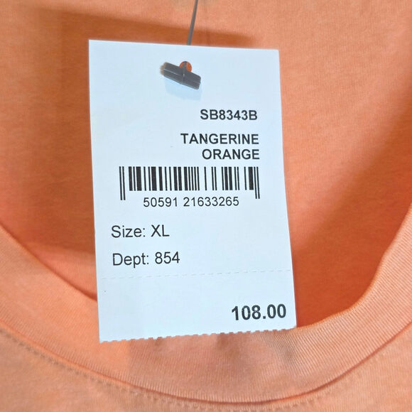 Sweaty Betty Gary Romper Sleeveless XL Tangerine Orange Knit Jersey Racer Back - Picture 7 of 12